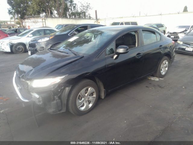 Photo 1 VIN: 19XFB2F58DE258508 - HONDA CIVIC SDN 