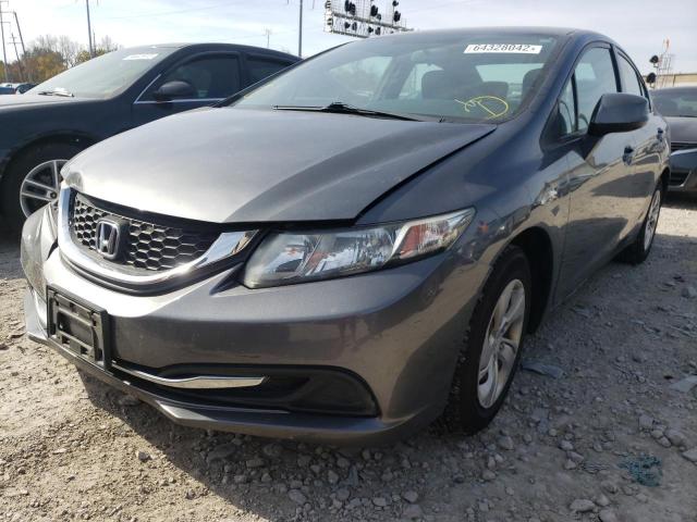 Photo 1 VIN: 19XFB2F58DE266625 - HONDA CIVIC LX 