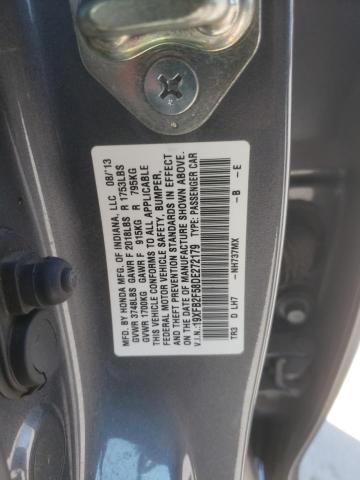 Photo 11 VIN: 19XFB2F58DE272179 - HONDA CIVIC LX 