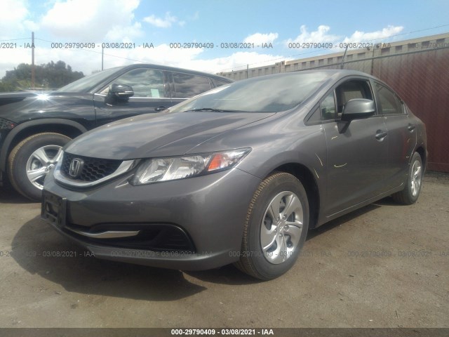 Photo 1 VIN: 19XFB2F58DE273848 - HONDA CIVIC SDN 