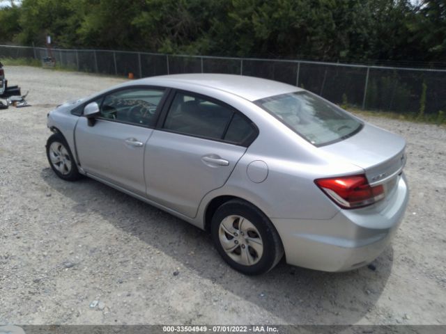 Photo 2 VIN: 19XFB2F58DE287118 - HONDA CIVIC SDN 