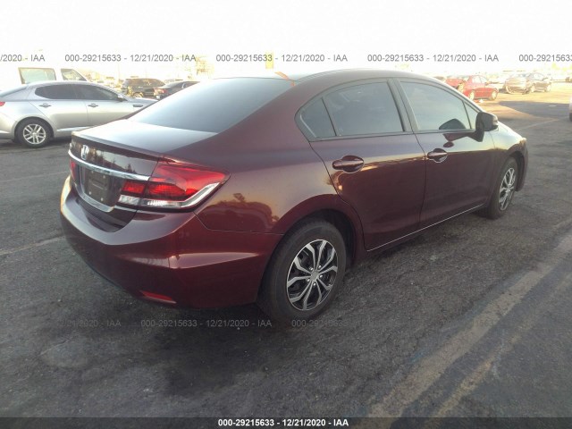 Photo 3 VIN: 19XFB2F58DE293193 - HONDA CIVIC SDN 