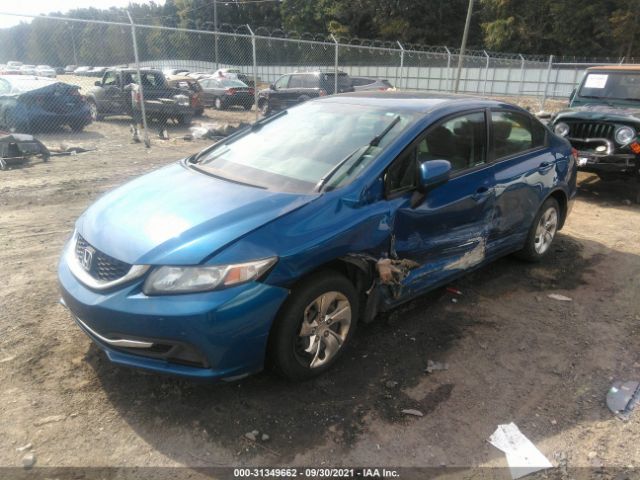 Photo 1 VIN: 19XFB2F58EE005318 - HONDA CIVIC SEDAN 