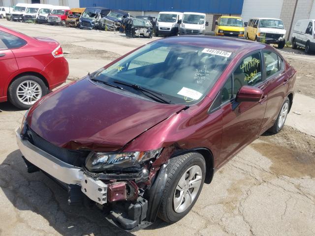 Photo 1 VIN: 19XFB2F58EE027223 - HONDA CIVIC LX 