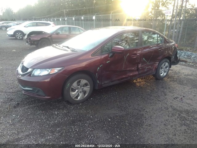 Photo 1 VIN: 19XFB2F58EE030610 - HONDA CIVIC SEDAN 