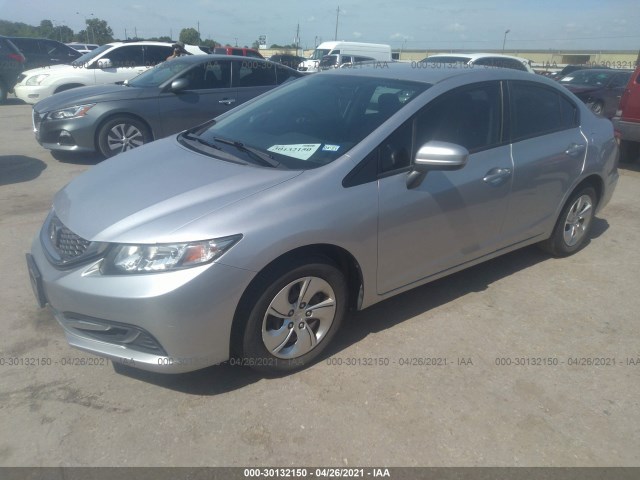 Photo 1 VIN: 19XFB2F58EE032650 - HONDA CIVIC SEDAN 