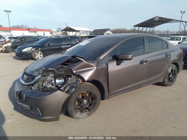 Photo 1 VIN: 19XFB2F58EE035287 - HONDA CIVIC SEDAN 