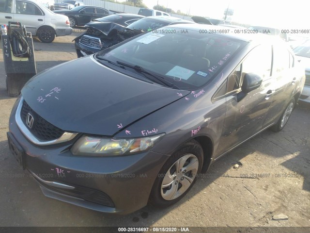 Photo 1 VIN: 19XFB2F58EE036133 - HONDA CIVIC SEDAN 