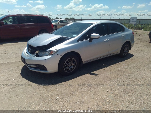 Photo 1 VIN: 19XFB2F58EE047388 - HONDA CIVIC SEDAN 