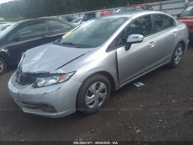 Photo 1 VIN: 19XFB2F58EE061565 - HONDA CIVIC SEDAN 