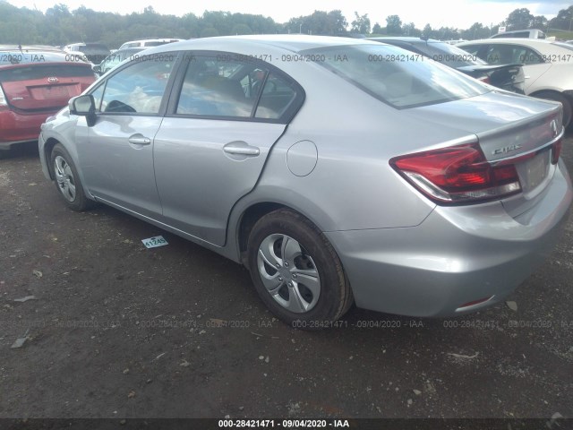 Photo 2 VIN: 19XFB2F58EE061565 - HONDA CIVIC SEDAN 