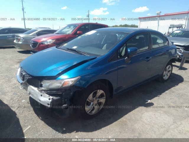 Photo 1 VIN: 19XFB2F58EE074882 - HONDA CIVIC SEDAN 