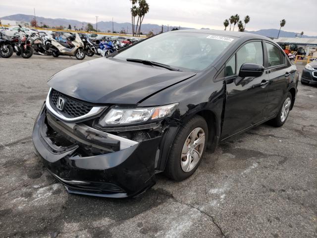 Photo 1 VIN: 19XFB2F58EE205096 - HONDA CIVIC LX 