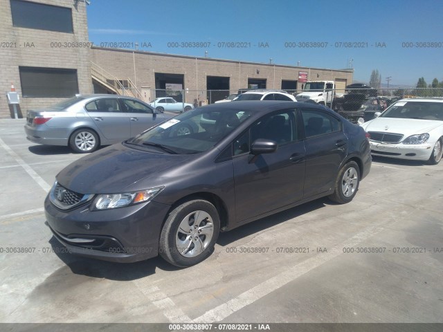 Photo 1 VIN: 19XFB2F58EE210265 - HONDA CIVIC SEDAN 