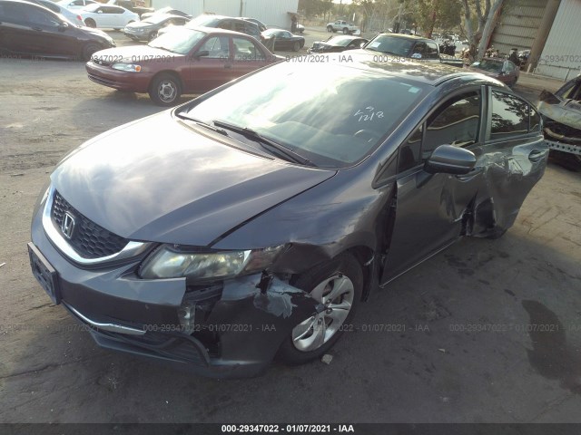 Photo 1 VIN: 19XFB2F58EE212615 - HONDA CIVIC SEDAN 