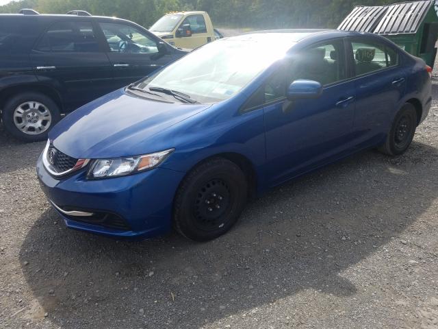 Photo 1 VIN: 19XFB2F58EE214056 - HONDA CIVIC LX 