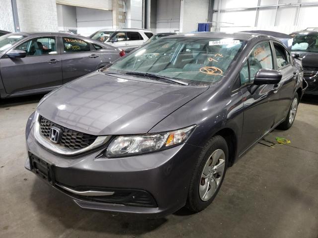 Photo 1 VIN: 19XFB2F58EE223842 - HONDA CIVIC LX 