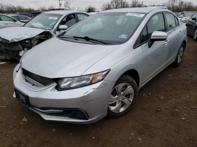 Photo 1 VIN: 19XFB2F58EE223940 - HONDA CIVIC LX 