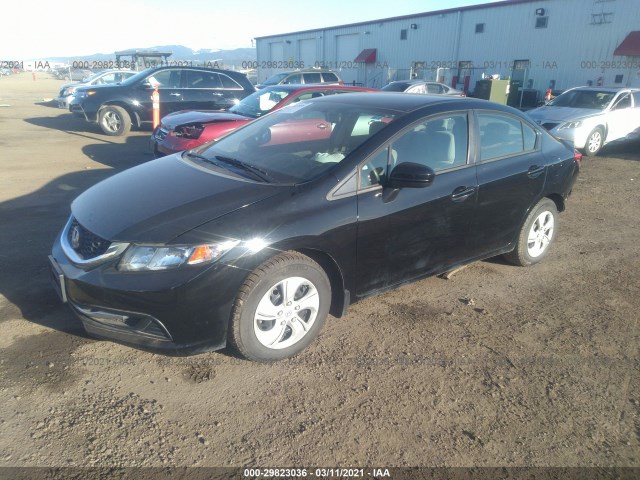 Photo 1 VIN: 19XFB2F58EE227308 - HONDA CIVIC SEDAN 