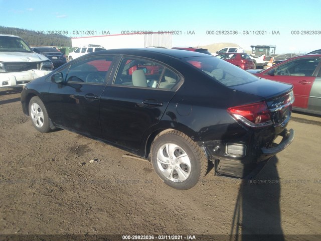 Photo 2 VIN: 19XFB2F58EE227308 - HONDA CIVIC SEDAN 