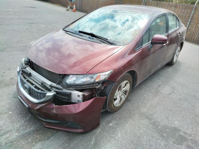 Photo 1 VIN: 19XFB2F58EE228572 - HONDA CIVIC LX 