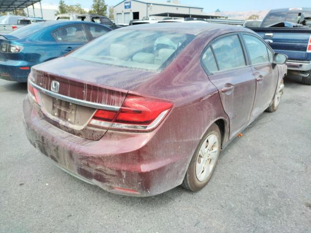 Photo 3 VIN: 19XFB2F58EE228572 - HONDA CIVIC LX 