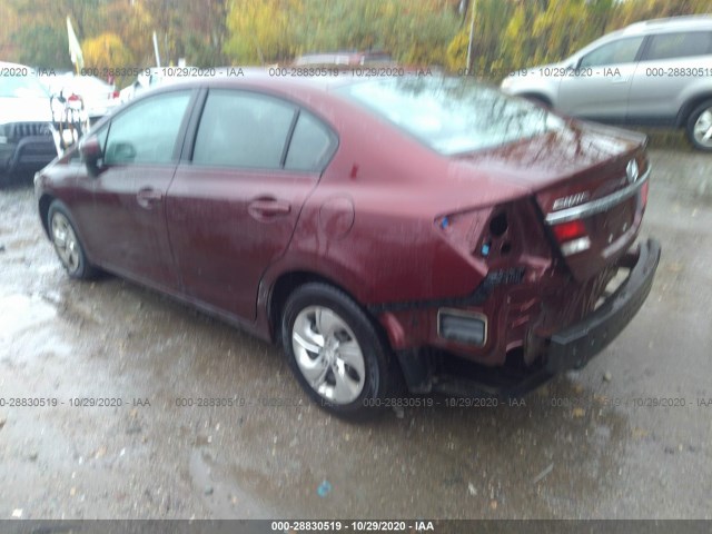 Photo 2 VIN: 19XFB2F58EE237403 - HONDA CIVIC SEDAN 