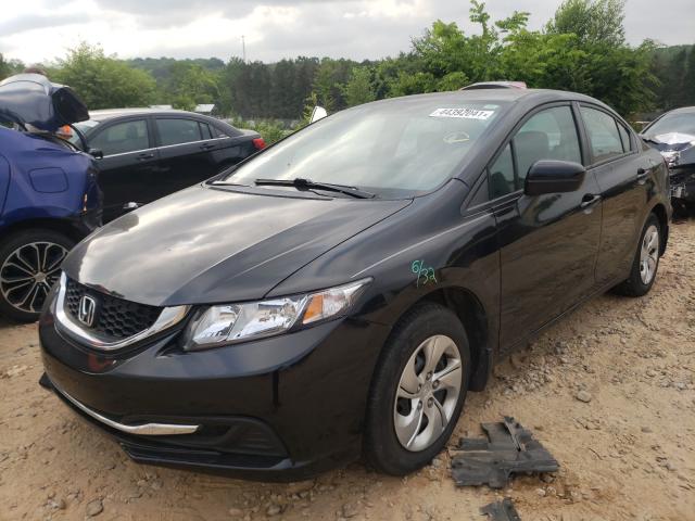 Photo 1 VIN: 19XFB2F58EE247316 - HONDA CIVIC LX 