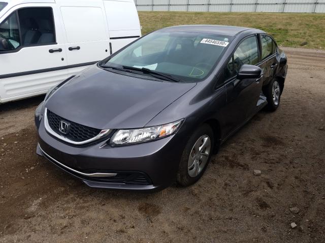 Photo 1 VIN: 19XFB2F58EE248045 - HONDA CIVIC LX 