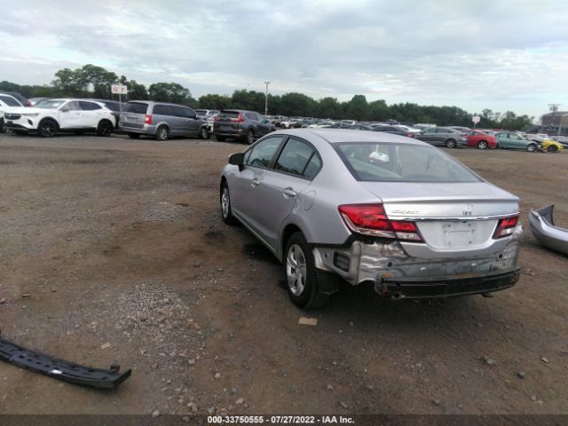 Photo 2 VIN: 19XFB2F58EE259465 - HONDA CIVIC SEDAN 