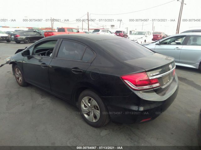 Photo 2 VIN: 19XFB2F58EE264553 - HONDA CIVIC SEDAN 