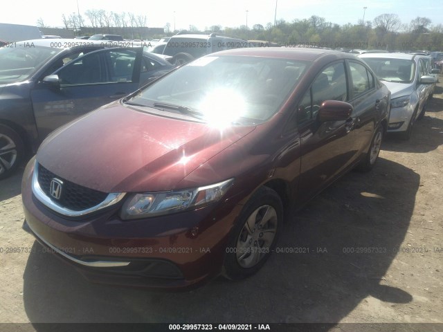 Photo 1 VIN: 19XFB2F58FE004364 - HONDA CIVIC SEDAN 