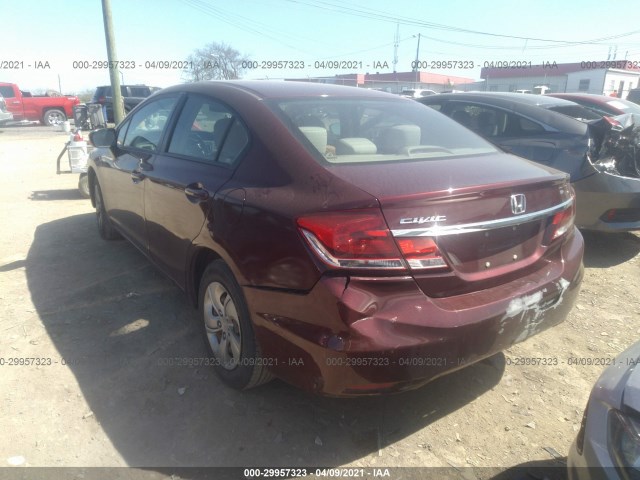 Photo 2 VIN: 19XFB2F58FE004364 - HONDA CIVIC SEDAN 