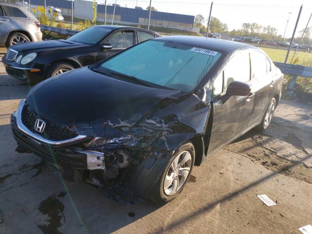 Photo 1 VIN: 19XFB2F58FE050485 - HONDA CIVIC LX 