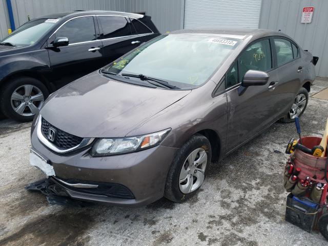 Photo 1 VIN: 19XFB2F58FE050874 - HONDA CIVIC LX 