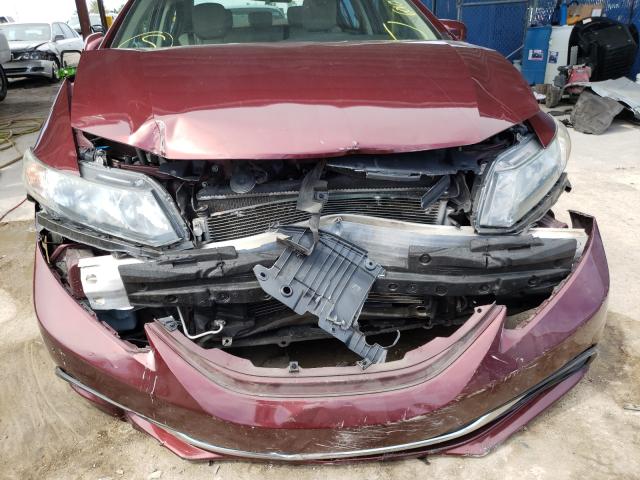 Photo 8 VIN: 19XFB2F58FE053614 - HONDA CIVIC LX 