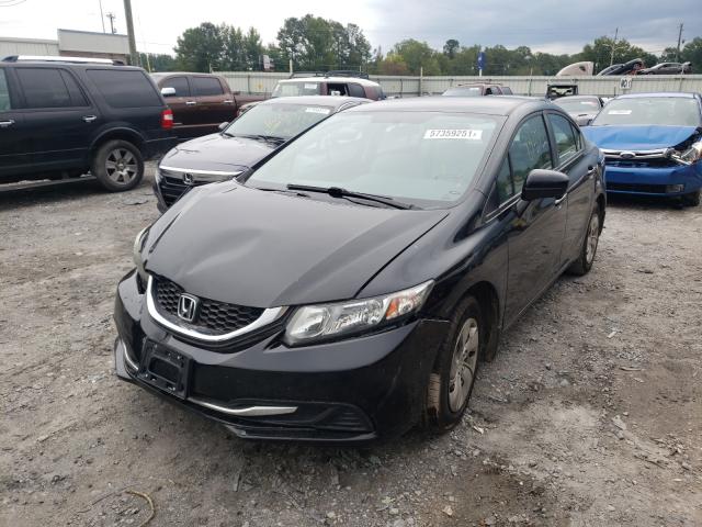 Photo 1 VIN: 19XFB2F58FE077542 - HONDA CIVIC LX 