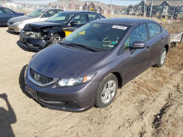 Photo 1 VIN: 19XFB2F58FE099489 - HONDA CIVIC LX 