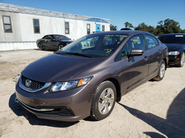 Photo 1 VIN: 19XFB2F58FE115688 - HONDA CIVIC LX 