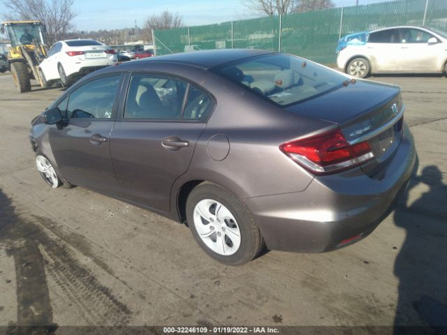 Photo 2 VIN: 19XFB2F58FE201390 - HONDA CIVIC SEDAN 