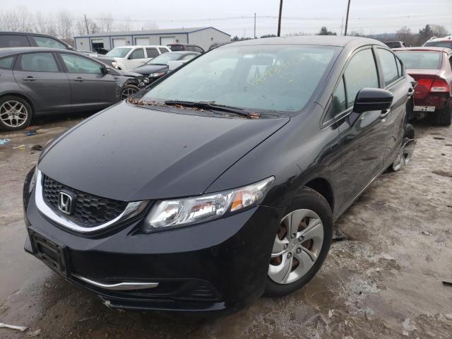 Photo 1 VIN: 19XFB2F58FE232896 - HONDA CIVIC LX 