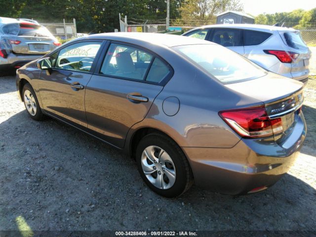 Photo 2 VIN: 19XFB2F58FE267843 - HONDA CIVIC SEDAN 