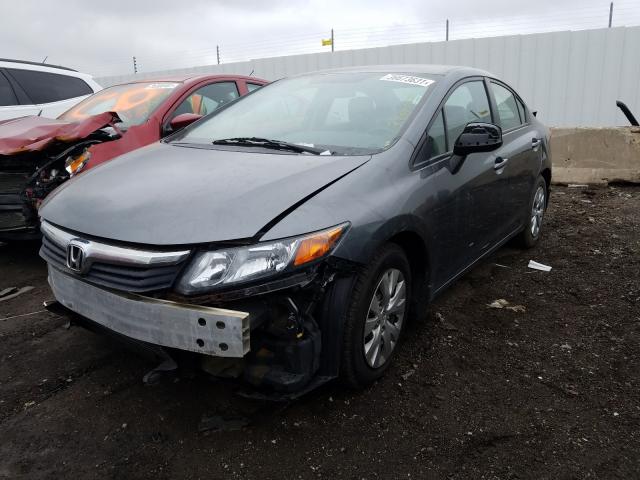 Photo 1 VIN: 19XFB2F59CE000772 - HONDA CIVIC LX 