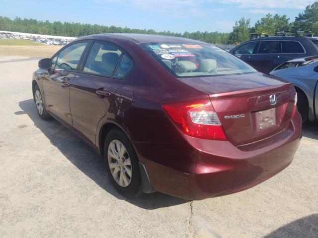 Photo 2 VIN: 19XFB2F59CE031522 - HONDA CIVIC LX 