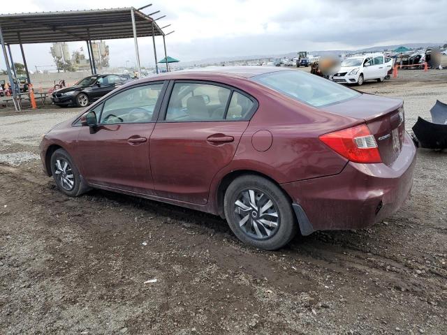 Photo 1 VIN: 19XFB2F59CE032086 - HONDA CIVIC 