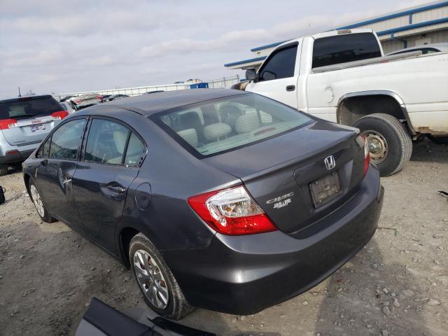 Photo 1 VIN: 19XFB2F59CE037711 - HONDA CIVIC LX 