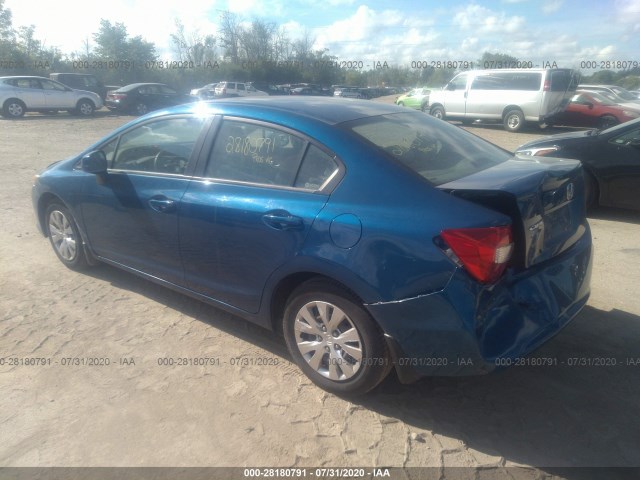 Photo 2 VIN: 19XFB2F59CE048076 - HONDA CIVIC SDN 