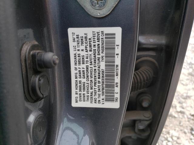 Photo 11 VIN: 19XFB2F59CE064567 - HONDA CIVIC 