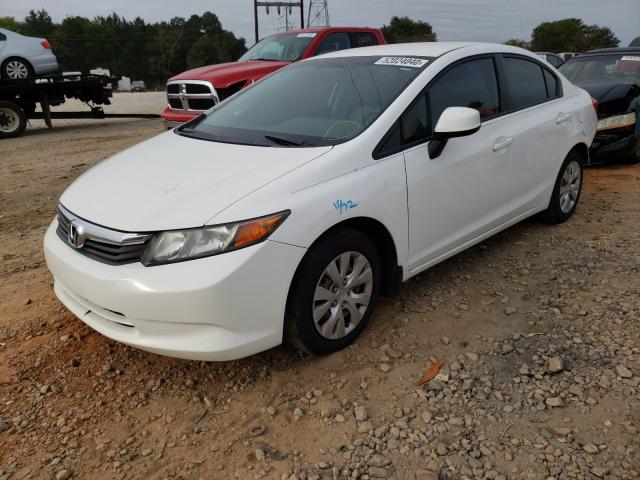 Photo 1 VIN: 19XFB2F59CE069848 - HONDA CIVIC LX 