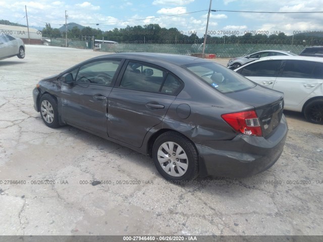 Photo 2 VIN: 19XFB2F59CE087802 - HONDA CIVIC SDN 